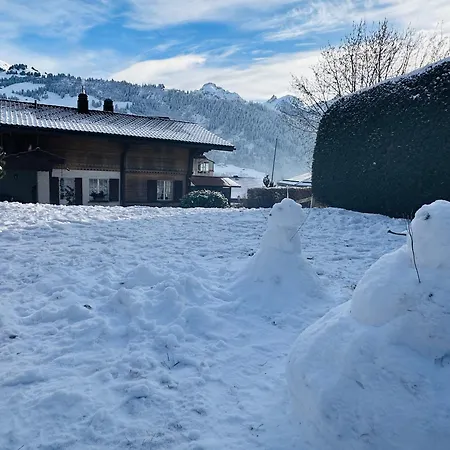 Chalet Solaria 2 Bedrooms With Mountain And Garden View Zweisimmen Exterior photo