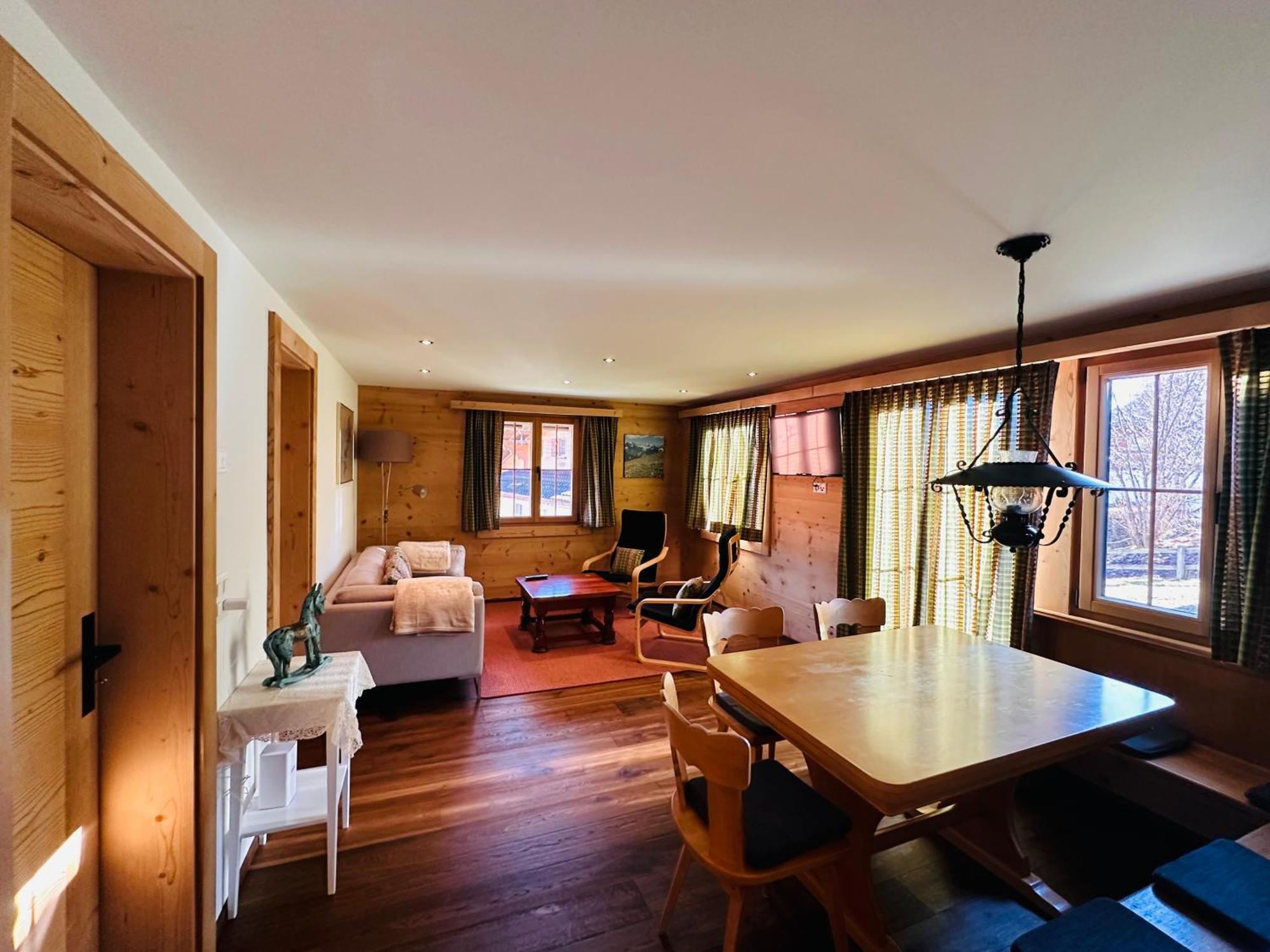 Solaria 2 Bedrooms With Mountain And Garden View Apartment Zweisimmen